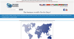 Desktop Screenshot of bank-holidays.com